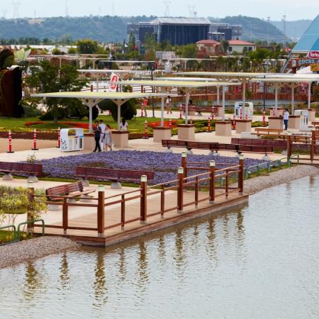 X-TEND Ahşap Korkuluk - EXPO 2016