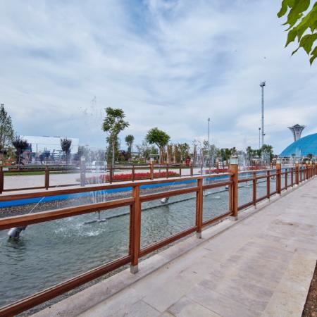 X-TEND Ahşap Korkuluk - EXPO 2016
