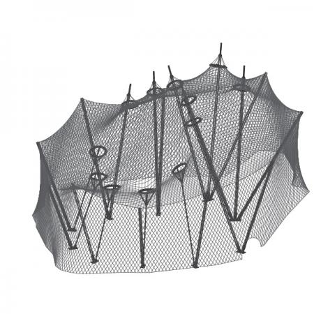 YÜRÜYEREK GEZİLEBİLEN BÜYÜK KUŞ KAFESİ