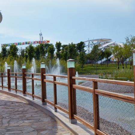 X-TEND Ahşap Korkuluk - EXPO 2016