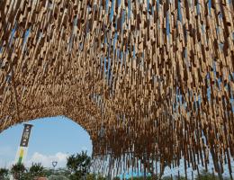 X-TEND BAMBU GÖLGELİK EXPO 2016