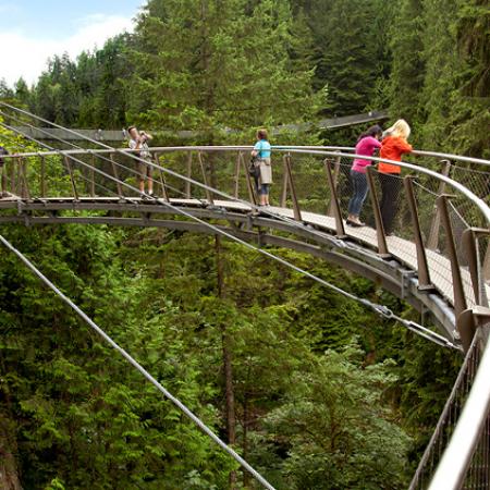 CAPILANO ASMA KÖPRÜSÜ, VANCOUVER