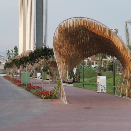 X-TEND Bambu Gölgelik - EXPO 2016